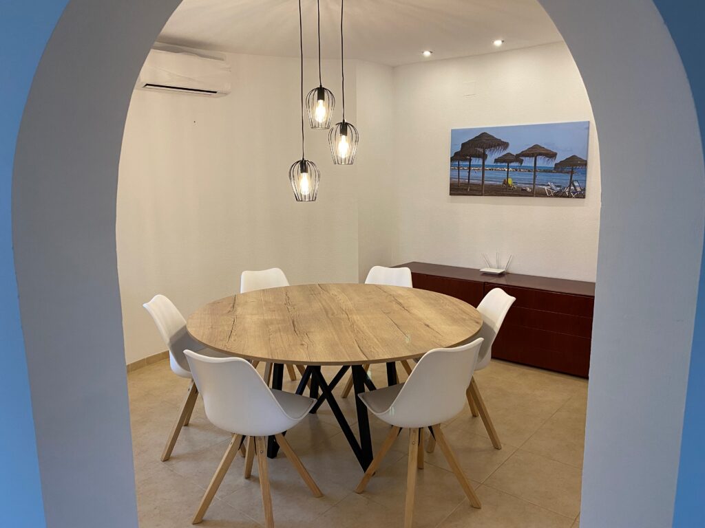 Dining area