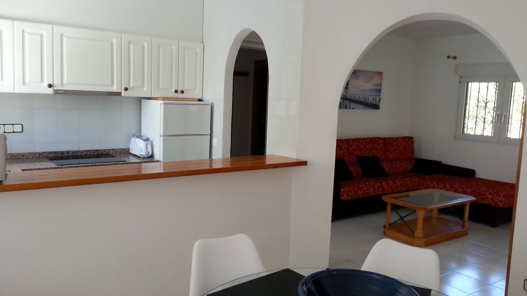 Living and kitchen